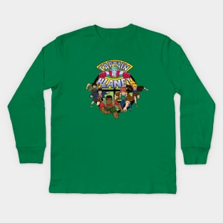 Captain Planet and the Planeteers Kids Long Sleeve T-Shirt